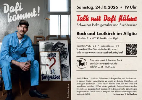 Talk mit Dafi Kühne