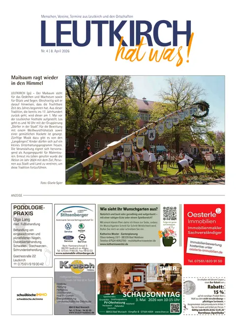 08.04.2026 Leutkirch hat was