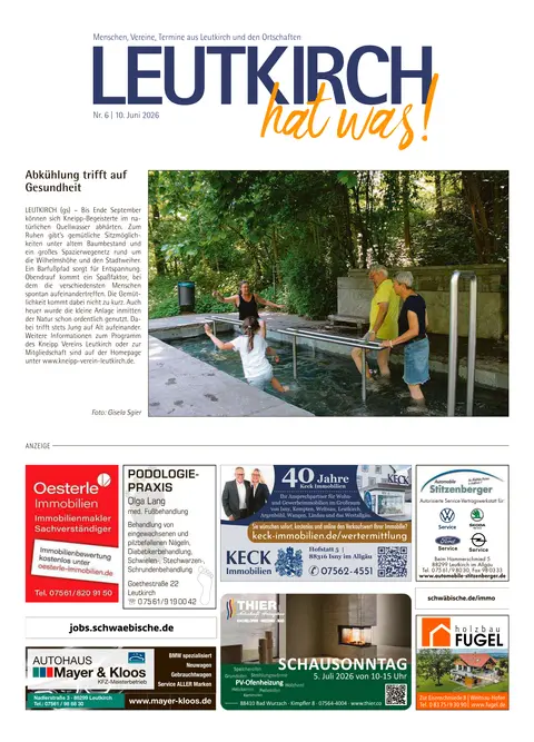 10.06.2026 Leutkirch hat was